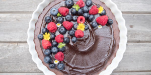 Beitragsbild des Blogbeitrags Rezept für die beste Schokotarte