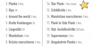 Beitragsbild des Blogbeitrags Jeden Tag Fit Adventkalender 2021