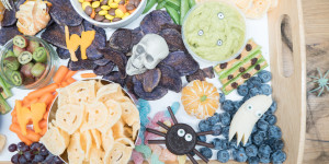 Beitragsbild des Blogbeitrags Halloween Snack Board 