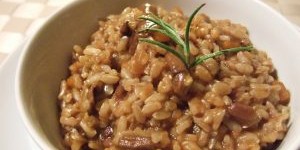 Beitragsbild des Blogbeitrags Pilzrisotto mit Shiitakepilzen 