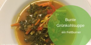 Beitragsbild des Blogbeitrags Bunte Grünkohlsuppe 