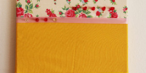 Beitragsbild des Blogbeitrags Mini Pinnwand DIY