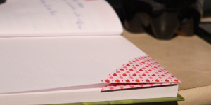 Beitragsbild des Blogbeitrags Schnelles Lesezeichen DIY