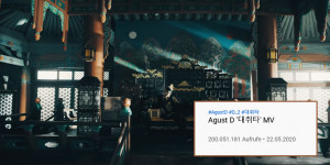 Beitragsbild des Blogbeitrags Daechwita von Agust D hat 200 Mio. Views geknackt