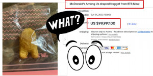 Beitragsbild des Blogbeitrags Ein Nugget aus dem BTS Meal wurde für 100.000 US-Dollar versteigert 