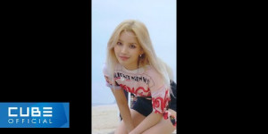 Beitragsbild des Blogbeitrags MV: Jeon Soyeon “BEAM BEAM” Lyric Video 