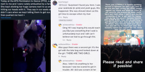Beitragsbild des Blogbeitrags BTS Fansite hat beim Konzert andere ARMYs massiv bedrängt