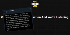 Beitragsbild des Blogbeitrags Webseite HitPiece verkauft Musik (auch KPOP!) unerlaubt als NFTs 