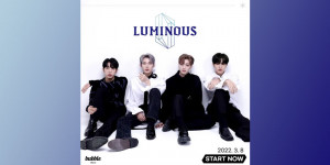 Beitragsbild des Blogbeitrags Shortnews: LUMINOUS sind ab sofort auf DearU Bubble zu finden