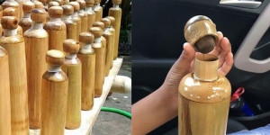 Beitragsbild des Blogbeitrags Die nachhaltige Revolution: Bambusflaschen erobern den indischen Markt 