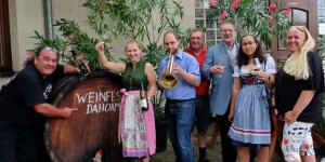 Beitragsbild des Blogbeitrags Weinfest dahoam – erster Anlauf nach Corona
