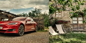 Beitragsbild des Blogbeitrags Roadtrip Gewinnspiel: Tesla + Fattoria La Vialla!