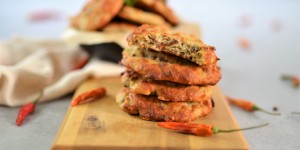 Beitragsbild des Blogbeitrags Rezept: Low-Carb Käse-Jalapeno-Bacon Cookies
