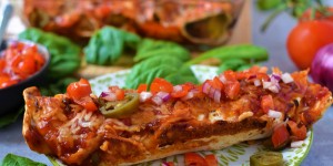 Beitragsbild des Blogbeitrags Rezept: Pikante Frühstücksenchiladas