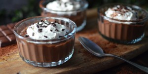 Beitragsbild des Blogbeitrags Rezept: Kalorienarmer Schokoladenpudding 