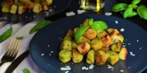 Beitragsbild des Blogbeitrags Rezept: Vegane Gnocci aus Blumenkohl 