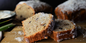 Beitragsbild des Blogbeitrags Rezept: Gesundes Kokosnussbrot