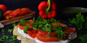 Beitragsbild des Blogbeitrags Rezept: Orientalisches Hafer-Joghurt Fladenbrot