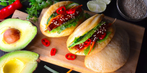 Beitragsbild des Blogbeitrags Rezept: Gedämpfte Bao-Buns