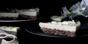 Beitragsbild des Blogbeitrags Rezept: Paleo Schokoladenkuchen mit weißer Schokolade 