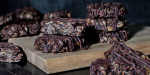 Beitragsbild des Blogbeitrags Rezept: Vegane Schokoladen-Hafer-Cookies 