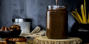 Beitragsbild des Blogbeitrags Rezept: Paleo Schokoladensoße 