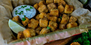 Beitragsbild des Blogbeitrags Rezept: Knusprige Tofu-Nuggets