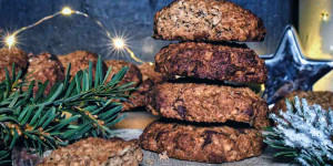 Beitragsbild des Blogbeitrags Rezept: Gesunde Haferkekse