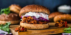 Beitragsbild des Blogbeitrags Rezept: Vegane Sloppy Joes