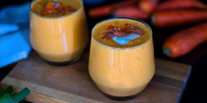 Beitragsbild des Blogbeitrags Rezept: Carrot-Cake Smoothie 