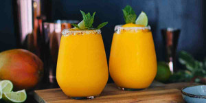 Beitragsbild des Blogbeitrags Rezept: Frozen Mango-Margarita