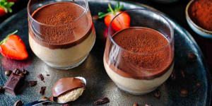 Beitragsbild des Blogbeitrags Rezept: Veganer Tiramisu-Pudding 