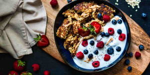 Beitragsbild des Blogbeitrags Rezept: Haferflocken-Rührei