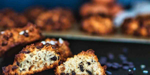 Beitragsbild des Blogbeitrags Rezept: Gesunde Chocolate Chip Haferkekse 