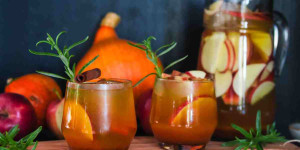 Beitragsbild des Blogbeitrags Rezept: Herbstliche Kürbis-Sangria 