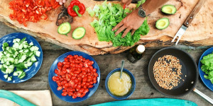 Beitragsbild des Blogbeitrags Ernährung: Küchen-Quickies – Gesund kochen trotz wenig Zeit
