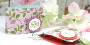 Beitragsbild des Blogbeitrags Resteverwertung Schokoverpackung (inkl. Videoanleitung) | Stampin‘ Up!