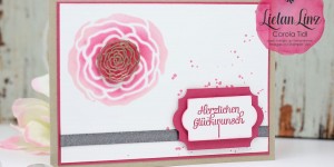 Beitragsbild des Blogbeitrags Glückwunschkarte Tortentraum | Stampin‘ Up!