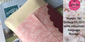 Beitragsbild des Blogbeitrags Stampin‘ Up! Onstage – meine ertauschten Swaps