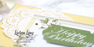 Beitragsbild des Blogbeitrags Grußkarte Magnolienweg (die 2.) | Stampin‘ Up!