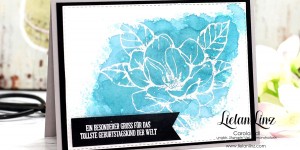 Beitragsbild des Blogbeitrags Geburtstagskarte Magnoliengruß | Stampin‘ Up! 