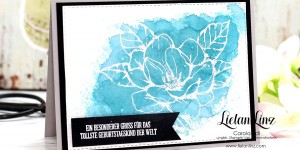 Beitragsbild des Blogbeitrags Geburtstagskarte Magnoliengruß | Stampin‘ Up!