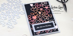 Beitragsbild des Blogbeitrags Geburtstagskarte Herzregen | Stampin‘ Up!