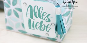 Beitragsbild des Blogbeitrags Handtäschchen Blütenglanz (inkl. Videoanleitung) | Stampin‘ Up! 