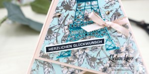 Beitragsbild des Blogbeitrags Pyramiden- oder Dreieckskarte (inkl. Videoanleitung) | Stampin‘ Up!
