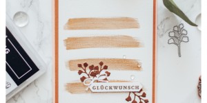 Beitragsbild des Blogbeitrags Glückwunschkarte | Stampin‘ Up!