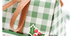Beitragsbild des Blogbeitrags 12 Tage Weihnachten – Tag 5: eine halbe Pillowbox | Stampin‘ Up!