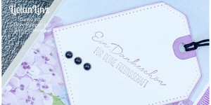 Beitragsbild des Blogbeitrags Montags-Live: eine lila Verpackung | Stampin‘ Up!
