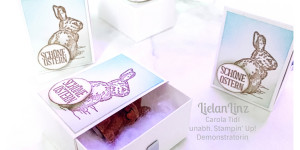Beitragsbild des Blogbeitrags Mini-Schubladenbox für Ostern | Stampin Up!