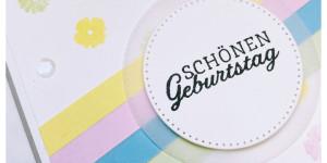 Beitragsbild des Blogbeitrags Geburtstagskarte | Stampin‘ Up!